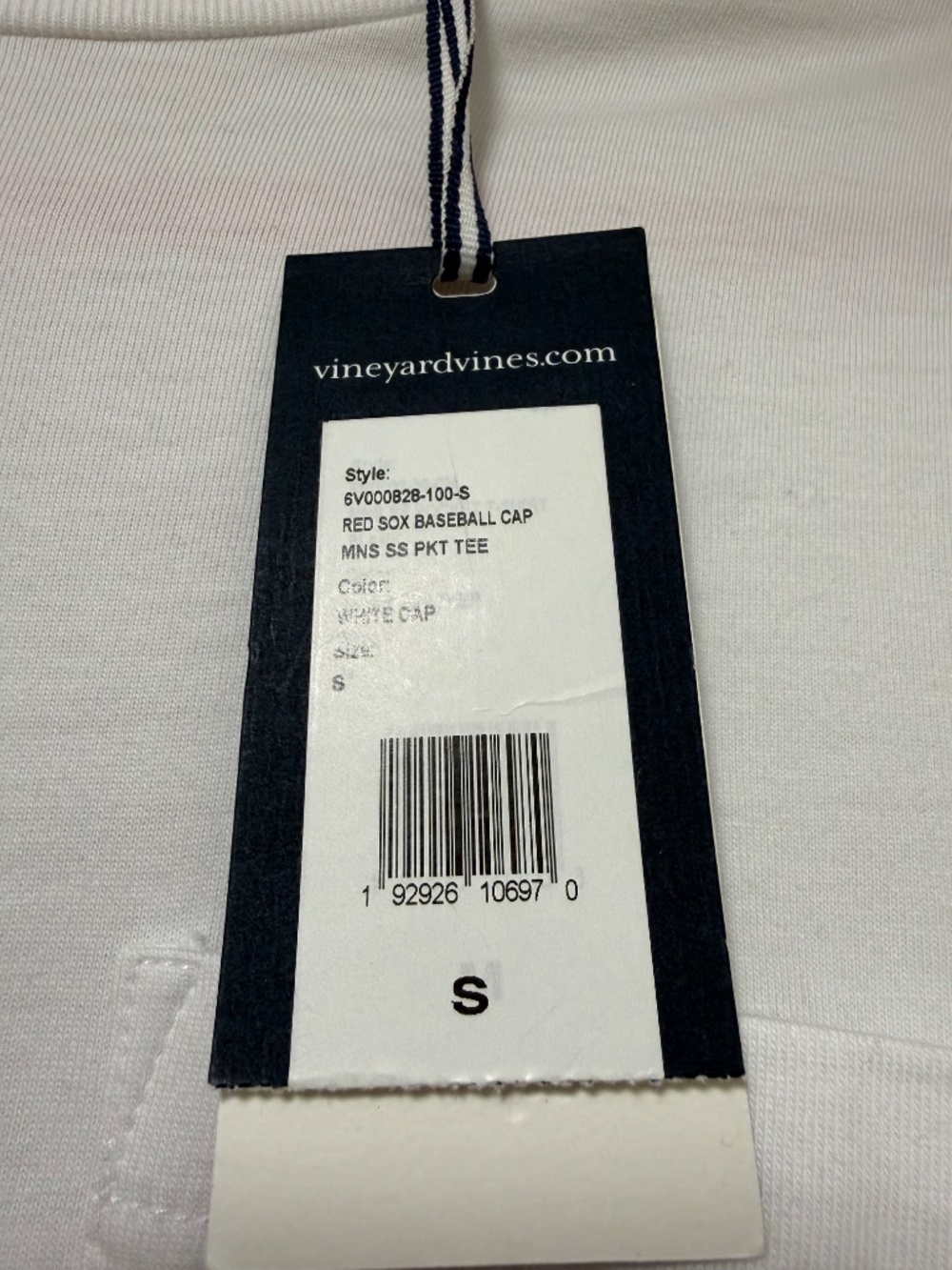Vineyard Vines Red Sox’s Men’s Small T-Shirt - Picture 5 of 9